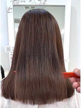 イントゥヘア(into hair) 40代代50代60代　★髪質改善カラー★　武蔵小杉　向河原