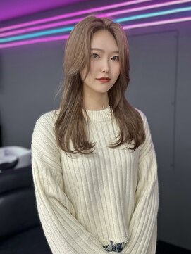 ラ ミュウ バイ ディーアンドティー(LA MIU by D&T) ミルクティーベージュ