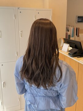 フィーカ(fika) ふわっと軽い質感シルキーグレージュ☆