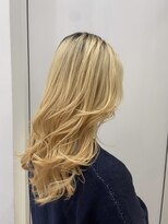 エアー 銀座タワー(AIR)&nbsp;ハイトーンカラー/レイヤーカット/抜きっぱなし/ブロンド