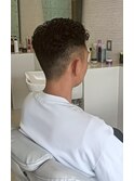 刈り上げショートツーブロックバーバースタイルビジネス30代40代