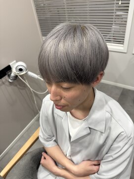 アウラヘアーサロン(aura hair salon) 【メンズ】シルバーカラー