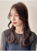 レイヤーカット髪質改善トリートメント前髪カット