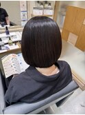 ストレートヘア/夏のヘアアレンジ