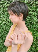 20代～50代☆フェザーショート前髪ありマッシュボブ髪質改善