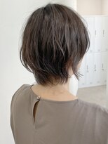 セイドット リー(Say. Ree)&nbsp;say.ショートボブひし形ショートオリーブグレーアッシュ小顔