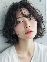 フィット ヒュー 千葉(fit hue)&nbsp;黒髪/オリーブグレー/ココアベージュ/小顔/クラゲヘアー【千葉】