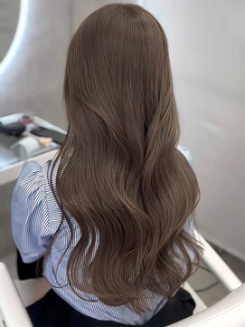 アイシー 表参道(ICY) ブリーチあり!大人かわいいミルクティーグレージュ