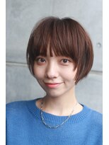 エミュ 表参道 青山(emu)&nbsp;小顔丸みショートフェイスレイヤー表参道