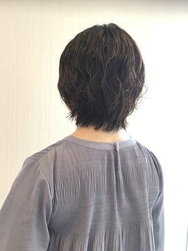 アメイロ(ame/iro) ショートボブパーマスタイル