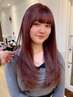 ［1日2枠のみ＊yuuka指名限定］レイヤーカット+暖色カラー+艶TR_￥6600