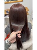 暖色系カラー×髪質改善