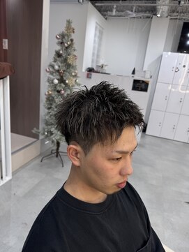 UPバング×ハイライト