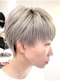 ハイトーンマッシュ×ミルクティー×くびれ