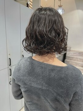 ウクラ バイ レシッド 池袋(uchla by rcid) エアウェーブ☆大きめカールボブレイヤー