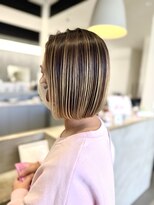 ゴットラトゥール(GOTTO LATOUR)&nbsp;根元が伸びても気にならない◎大人ボブ×バレイヤージュ