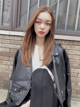 salon de MiLK 札幌大通店【サロン ド ミルク】 ナチュラルワンカールストレート