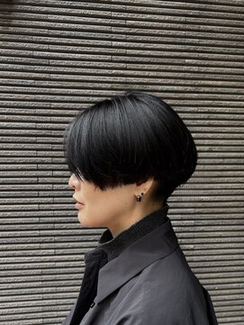 クリュウゲート 吉祥寺店(KURYU GATE) 【後頭部の丸みが綺麗に出るショートボブ】