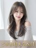 【新規人気No.1・指名料込】カット+透明感カラー+選べる Aujua/TOKIO TR