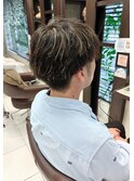 白髪ぼかしハイライト