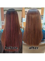 モンド ヘアクリエーション 西田店(monde hair creation) 【monde】before × after × 髪質改善