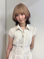 アクシス ナゴヤ(AXIS NAGOYA) 【なつミ】ダークパープル/ショート/夏のヘアアレンジ/名古屋