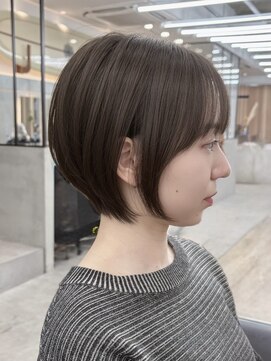 ロンドアジュール 横浜(Lond azur) @ナチュラルショート/ショートボブ/顔周り/30代40代50代