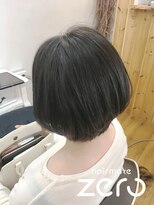 ヘアメイクゼロ 坂戸駅前店(hairmake zero) オージュア ガーリーマッシュ
