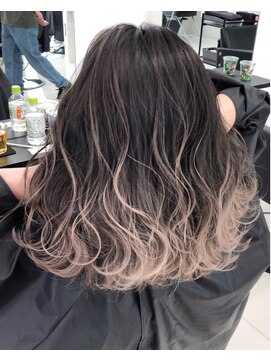 アライブ キチジョウジ(ALIVE Kichijoji) ALIVE吉祥寺 ロブイルミナカラーシースルーカラーヘルシーロング