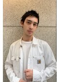 アップバングショート_ショートレイヤーソフトツーブロック