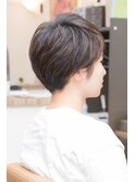 ショート　【 ショートボブ × 大人かわいい × 耳かけ 】