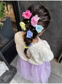 【キッズヘアアレンジ】