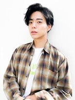 ジョエミバイアンアミ(joemi by Un ami) （joemi 新宿）セット１分の毛先無造作パーママッシュヘア　近江