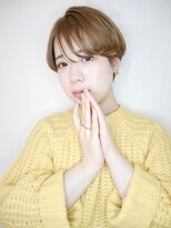 シュシュ(shushu)&nbsp;明るめオレベショートマッシュ【有海一生】/髪質改善