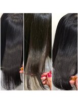 ヘアーカルチャー おゆみ野店(HAIR CULTURE)&nbsp;ロングストレート艶髪スタイル黒髪暗髪30代40代50代