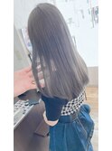 パールグレー×ロングヘア☆