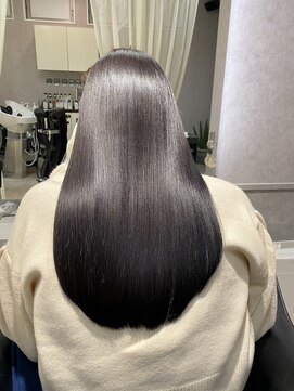レガシーヘアーデザイン(Legacy hair design) グレーブラック水素カラー