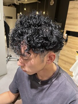 アンプヘアー 桂店(unpeu hair) 強めスパイラルパーマ