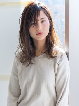 アルターシェリー(aL-ter che'rie) 斜めバング グレージュカラー デザインカラー シルキーベージュ