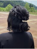 お呼ばれヘアセット