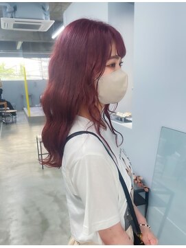 ノード(NODO) ロングのローズレッドベージュ