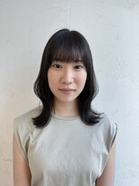 ジュエ ヘアー デザイン(Jue hair design)&nbsp;パツっと外ハネボブ