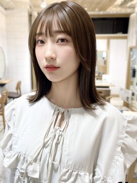 プラグ バイ ネオリーブ(plug by neolive) インナーグレージュ×髪質改善 [髪質改善/縮毛矯正]韓国 T53