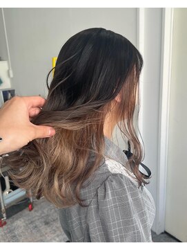 リルーム(re-room) インナーカラーミルクティーベージュ