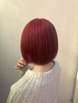 アジールヘア 北千住駅西口店(agir hair)&nbsp;チェリーレッド暖色カラーイルミナカラー北千住