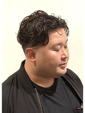 銀座マツナガ 浅草店 ロースキンツーブロックパーマ