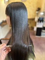 リリアン(Ririan)&nbsp;【橋本】酸性縮毛矯正+自社製品髪質改善トリートメント