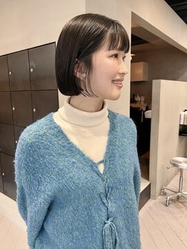 ヘアー アイス ルーチェ(HAIR ICI LUCE) ミニボブボブ名古屋切りっぱなしボブ　/中西
