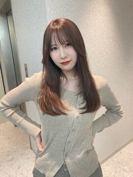 天神美容室 『福岡美容室/ayana』ケアブリーチで作る艶ハイトーン！