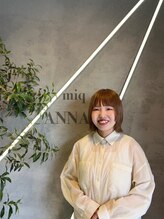 ミック ヘアアンドメイク アップ 駒込店(miq Hair&Make up) ANNA 